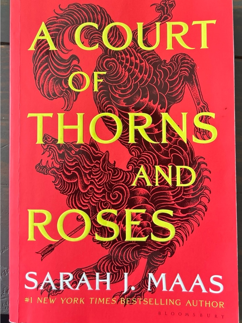 "A Court of Thorns and Roses" - Red Paperback Sarah J. Maas Bloomsbury